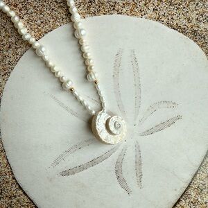 Sea shell necklace